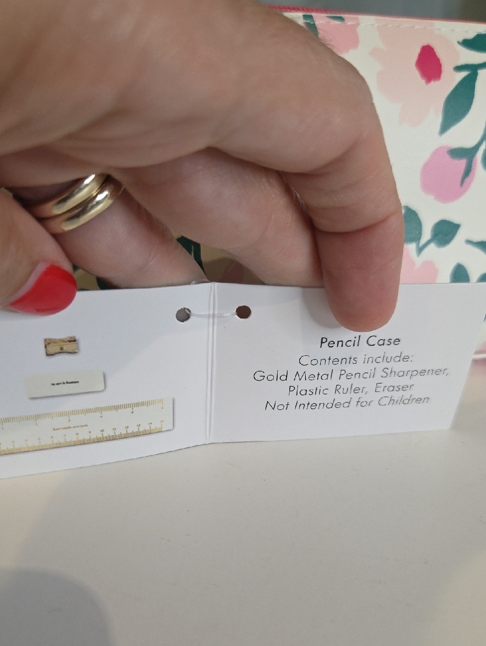 Kate Spade Pencil Case With Accessories - Picture 2 of 2